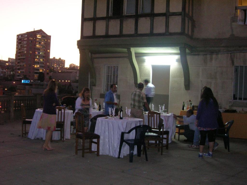 B&B Patrimonial Little Castle Vina del Mar Zewnętrze zdjęcie